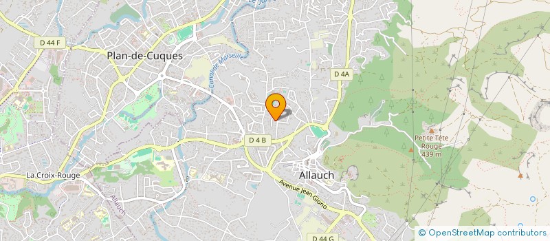 localisation de l'entreprise ISAIA JULIEN EXPERTISE COMPTABLE  ALLAUCH