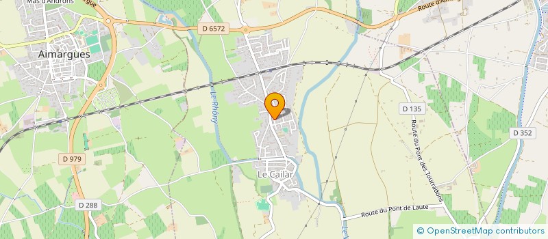 localisation de l'entreprise ISAIA - LEVY  LE CAILAR