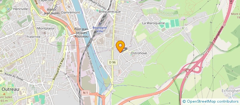 localisation de l'entreprise ISAIS  SAINT-MARTIN-BOULOGNE