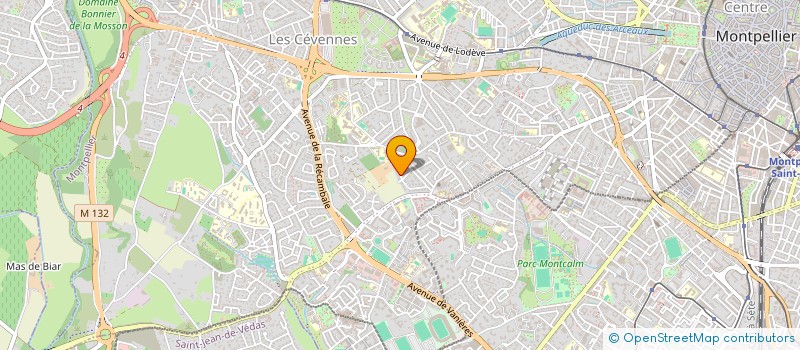 localisation de l'entreprise ISAJE à MONTPELLIER