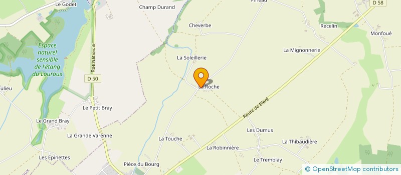 localisation de l'entreprise ISAJU  MANTHELAN