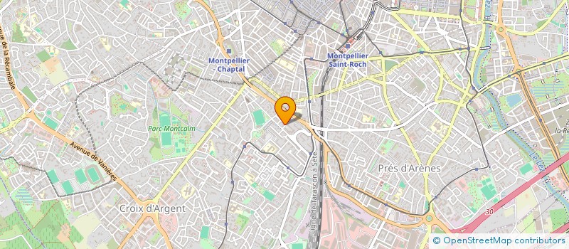 localisation de l'entreprise ISAL à MONTPELLIER