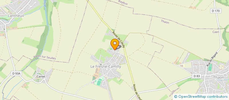 localisation de l'entreprise ISALAC II LE CHENAL  LE FRESNE-CAMILLY