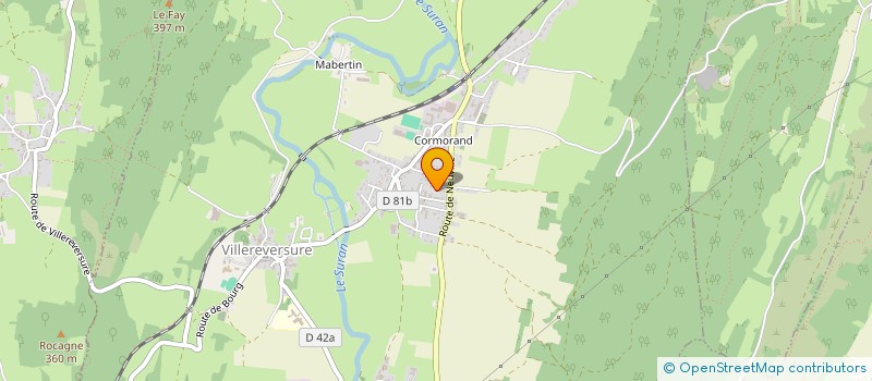 localisation de l'entreprise ISALE  VILLEREVERSURE