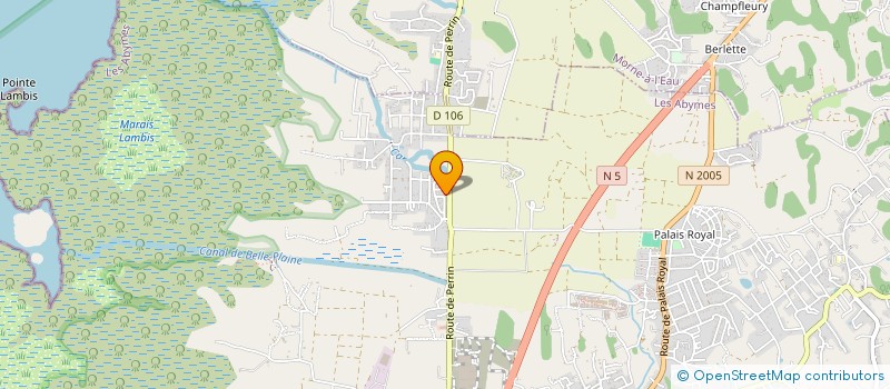 localisation de l'entreprise ISALIA  LES ABYMES