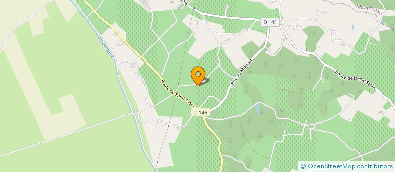 localisation de l'entreprise ISALICIA  SAINT-BONNET-SUR-GIRONDE