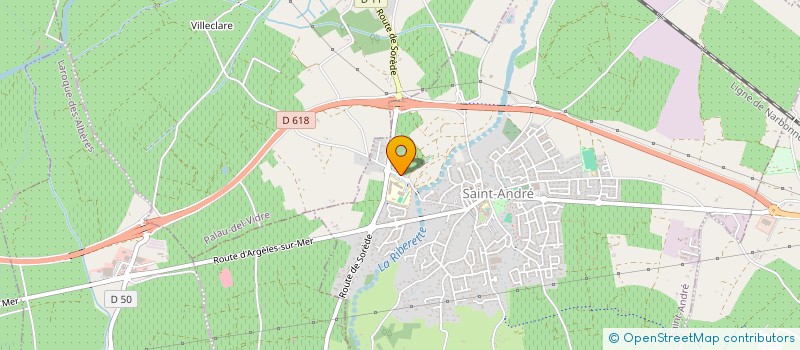 localisation de l'entreprise ISALINA  SAINT-ANDRE