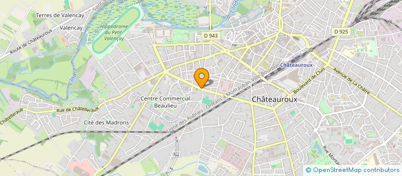 localisation de l'entreprise ISALO à CHATEAUROUX