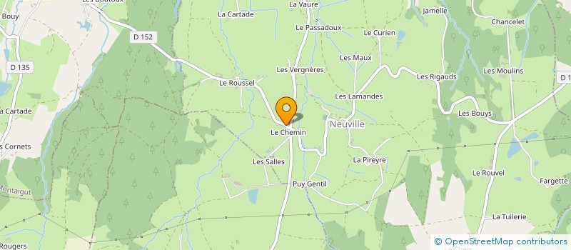 localisation de l'entreprise ISALO  NEUVILLE