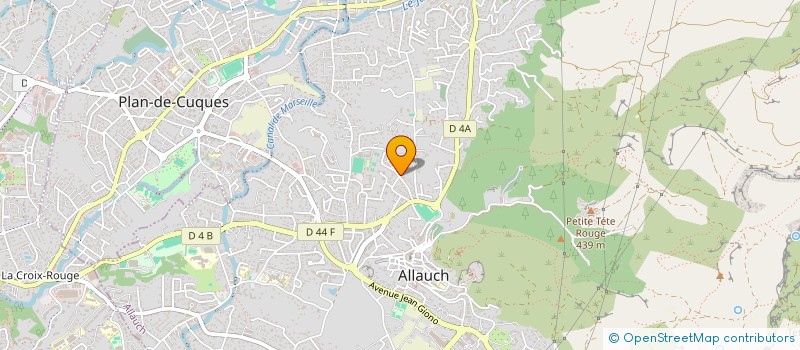 localisation de l'entreprise ISALO  ALLAUCH