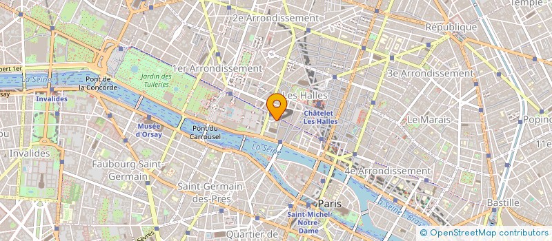 localisation de l'entreprise ISALOFI à PARIS
