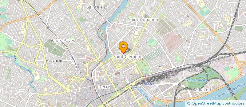 localisation de l'entreprise ISALOG à NANTES
