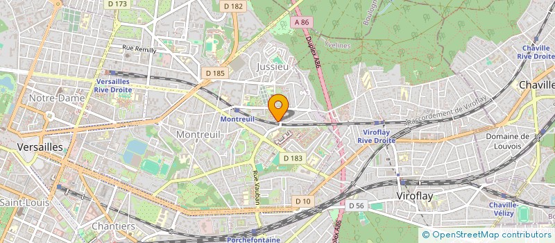 localisation de l'entreprise ISALOU 2 à VERSAILLES