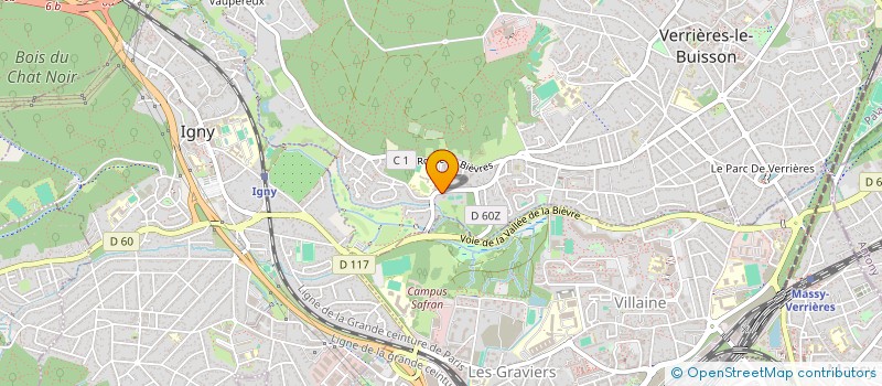 localisation de l'entreprise ISALOUISE VERHAEGHE CONSEIL à VERRIERES-LE-BUISSON