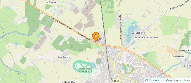 localisation de l'entreprise ISALT à MACHECOUL-SAINT-MEME