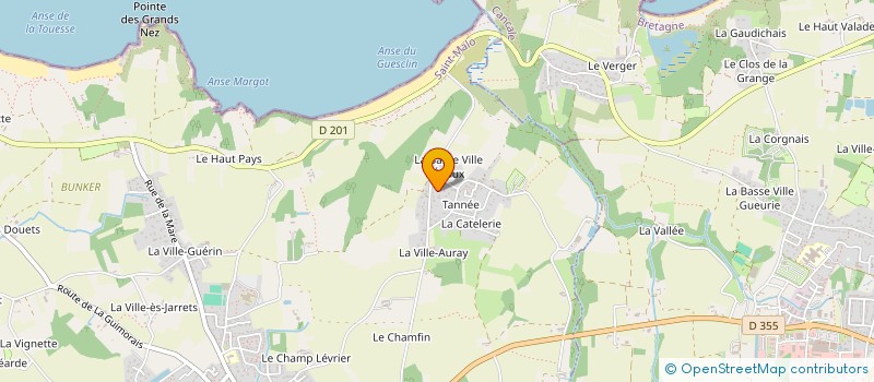 localisation de l'entreprise ISALU  SAINT-COULOMB