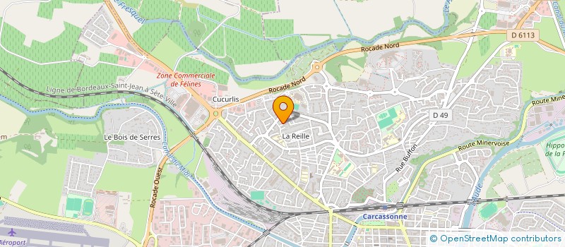 localisation de l'entreprise ISALYX ENTERTAINMENT  CARCASSONNE