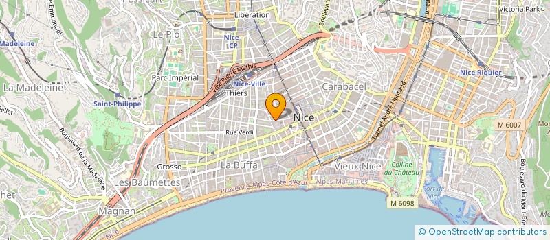 localisation de l'entreprise ISAMAR INVESTISSEMENTS à NICE
