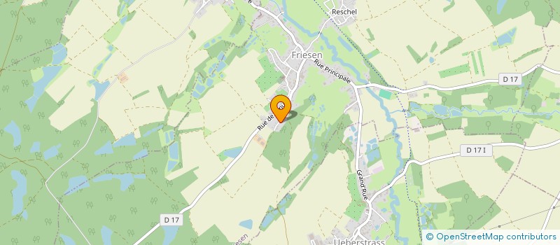 localisation de l'entreprise ISAMEL  FRIESEN