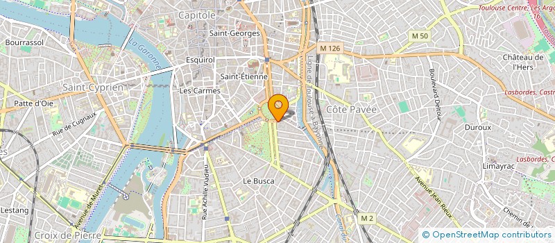 localisation de l'entreprise ISAMELLILLI  TOULOUSE