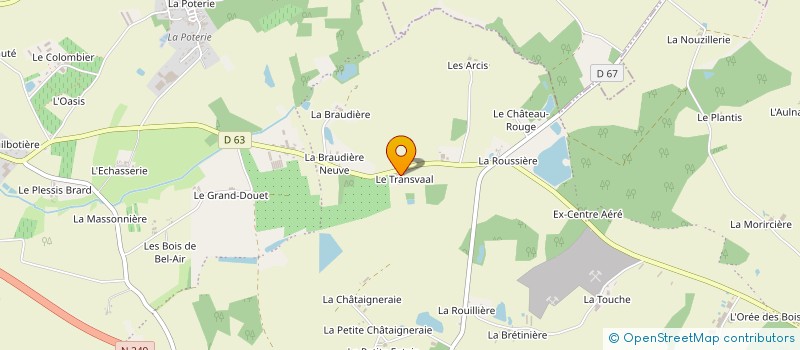 localisation de l'entreprise ISAMI à SEVREMOINE