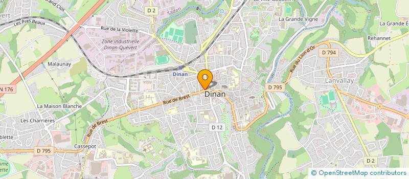 localisation de l'entreprise ISAMIKETA  DINAN