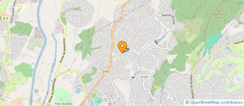 localisation de l'entreprise ISAMIRA à FREJUS