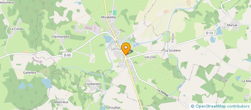 localisation de l'entreprise ISAMONIC à JARNAGES