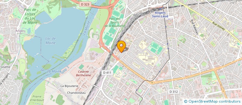 localisation de l'entreprise ISAMY à ANGERS