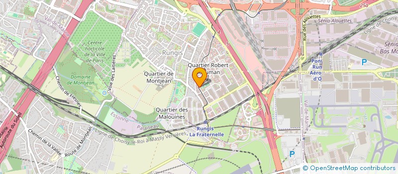 localisation de l'entreprise ISAN EUROPE  RUNGIS