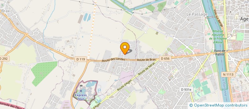 localisation de l'entreprise ISANAHOME  BRAX