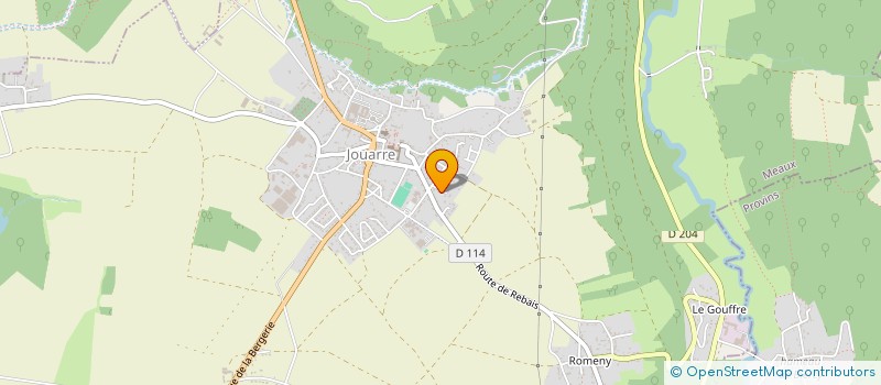 localisation de l'entreprise ISANDE 97  JOUARRE