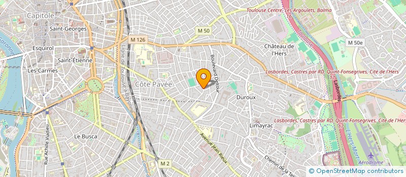 localisation de l'entreprise ISANOV CONSEIL à TOULOUSE