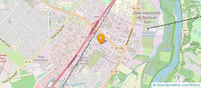localisation de l'entreprise ISAP FRANCE à TOULOUSE