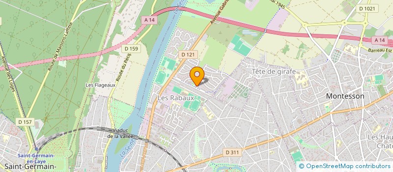 localisation de l'entreprise ISAPAS  MONTESSON