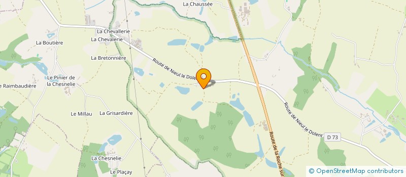 localisation de l'entreprise ISAPAS  SAINT-VINCENT-SUR-GRAON