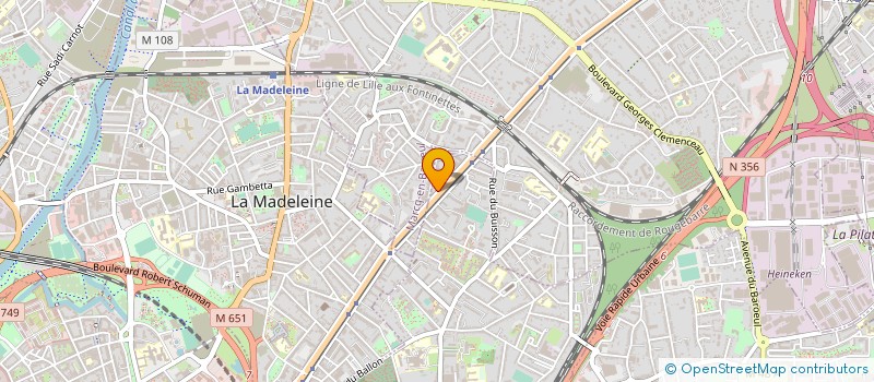 localisation de l'entreprise ISAPI à LILLE