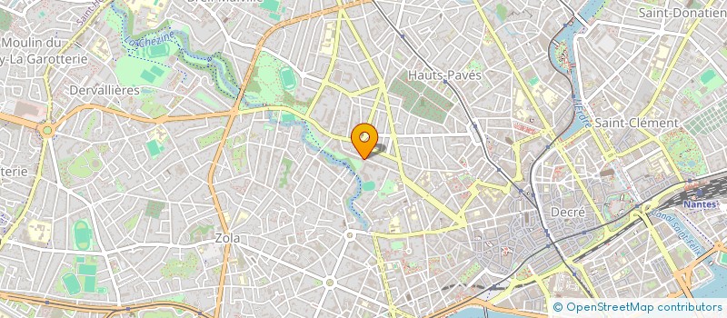 localisation de l'entreprise ISAPODO à NANTES