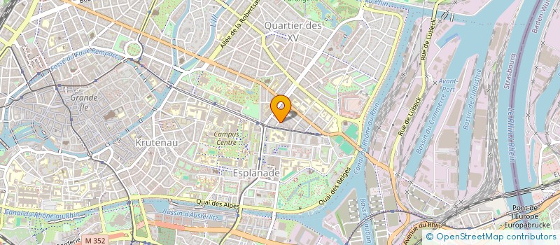 localisation de l'entreprise ISAPPA  STRASBOURG