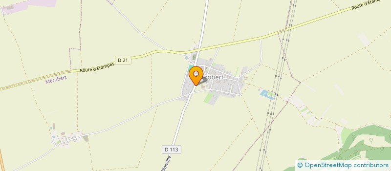 localisation de l'entreprise ISAPRONET  MEROBERT