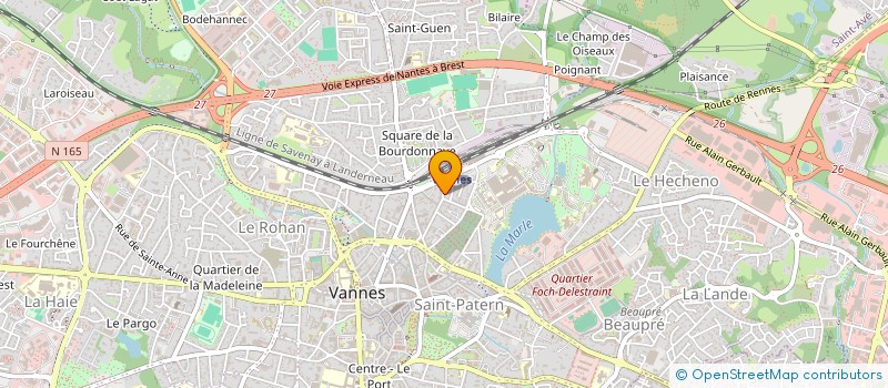 localisation de l'entreprise ISAPY à VANNES
