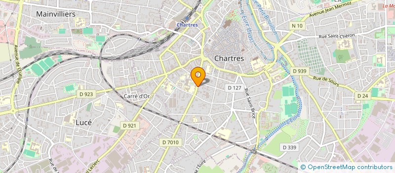 localisation de l'entreprise ISARE IMMOBILIER à CHARTRES