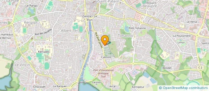 localisation de l'entreprise ISARICK à VANNES