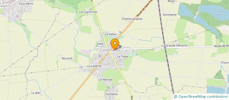 localisation de l'entreprise ISAROCA  VILLENEUVE