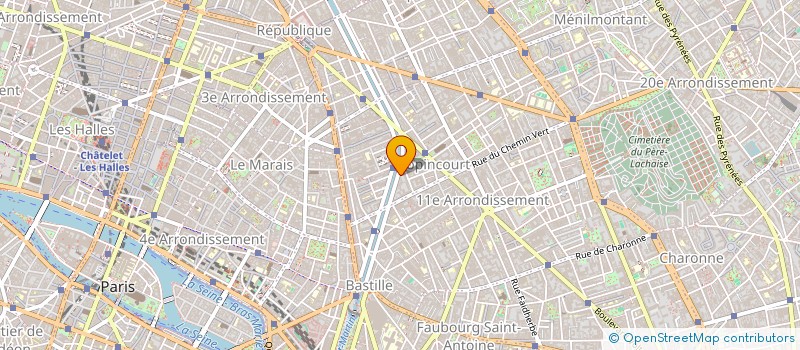 localisation de l'entreprise ISART IMPACT à PARIS