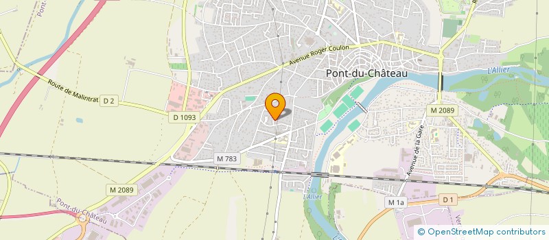 localisation de l'entreprise ISASAND  PONT-DU-CHATEAU