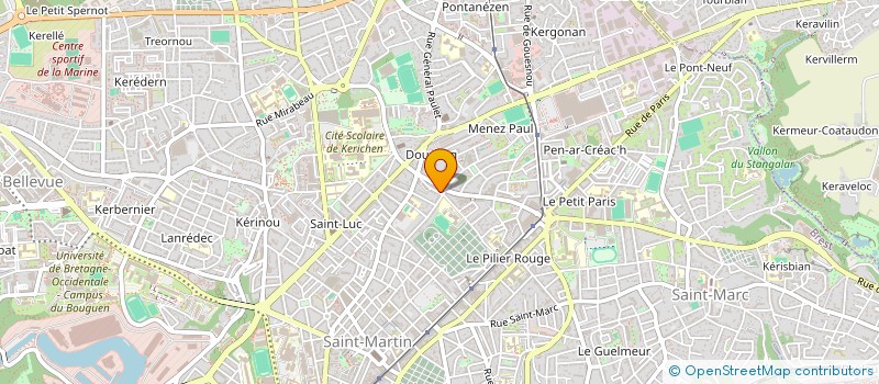 localisation de l'entreprise ISASYL à BREST