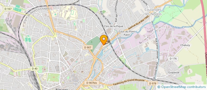 localisation de l'entreprise ISAT ECO RALLYE à NEVERS