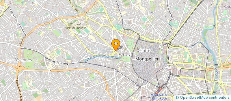 localisation de l'entreprise ISATELLE AVOCAT à MONTPELLIER