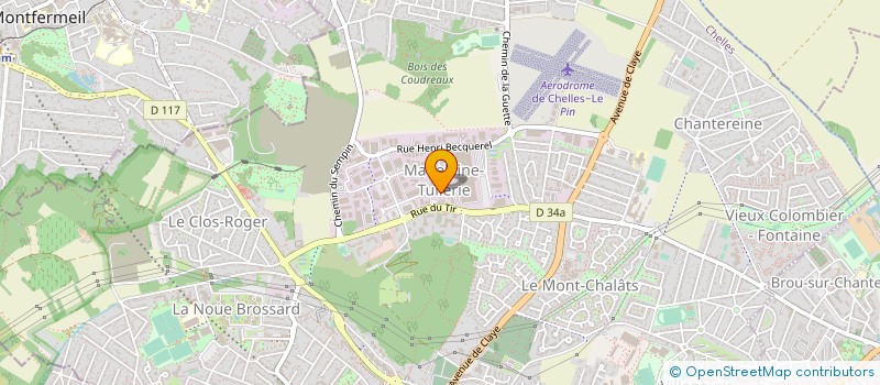localisation de l'entreprise ISATHY FINANCE à CHELLES